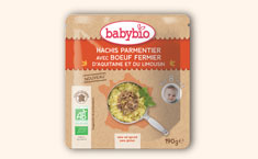 Nouvelle gamme de menus en sachets pour Babybio